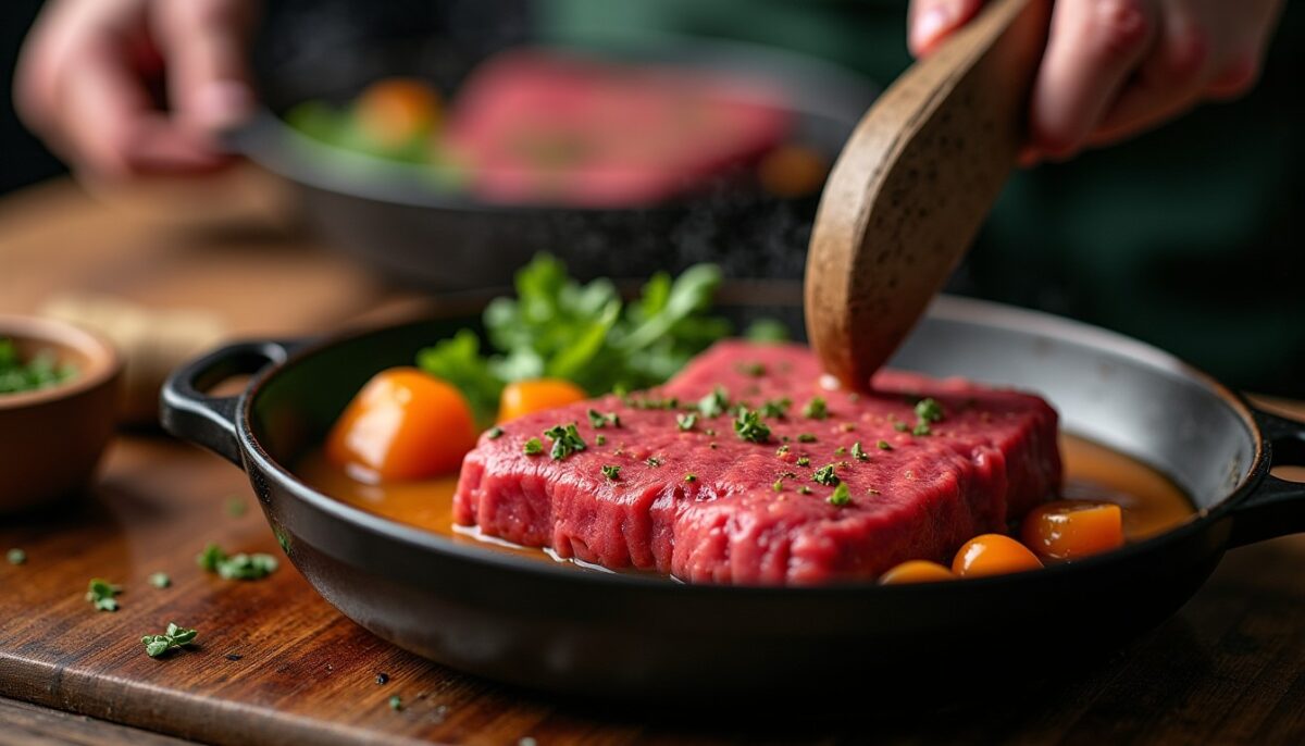 Rosbeef au four : la recette idéale pour une viande fondante à souhait et pleine de saveurs