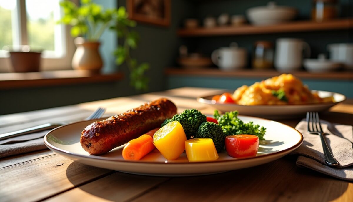 Comment sublimer les saveurs rustiques de l'andouillette grâce à un accompagnement idéal ?