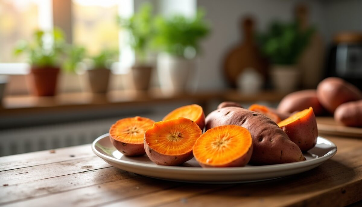 Patate douce rôtie au four : le secret d'une chair tendre et délicieusement sucrée