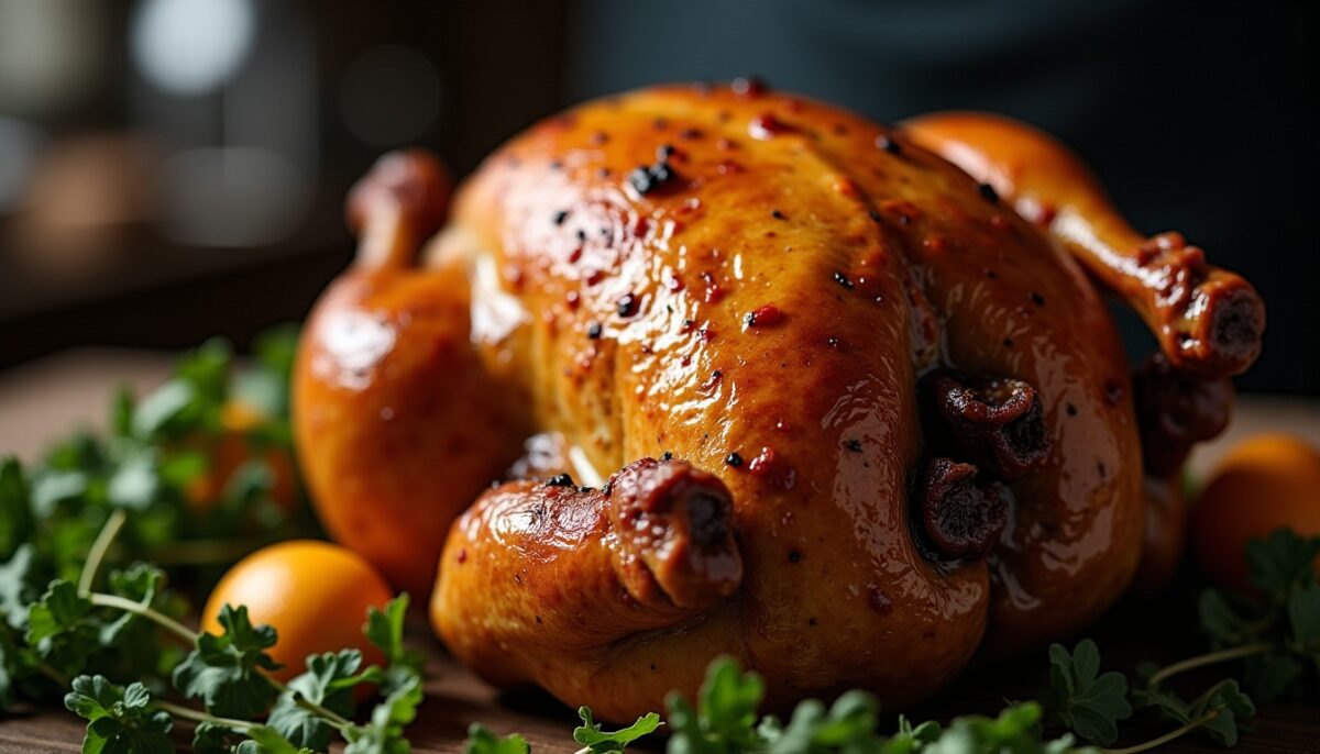 Le secret d'un poulet rôti au four parfaitement juteux : temps de cuisson et astuces Le secret d'un poulet rôti au four parfaitement juteux : temps de cuisson et astuces