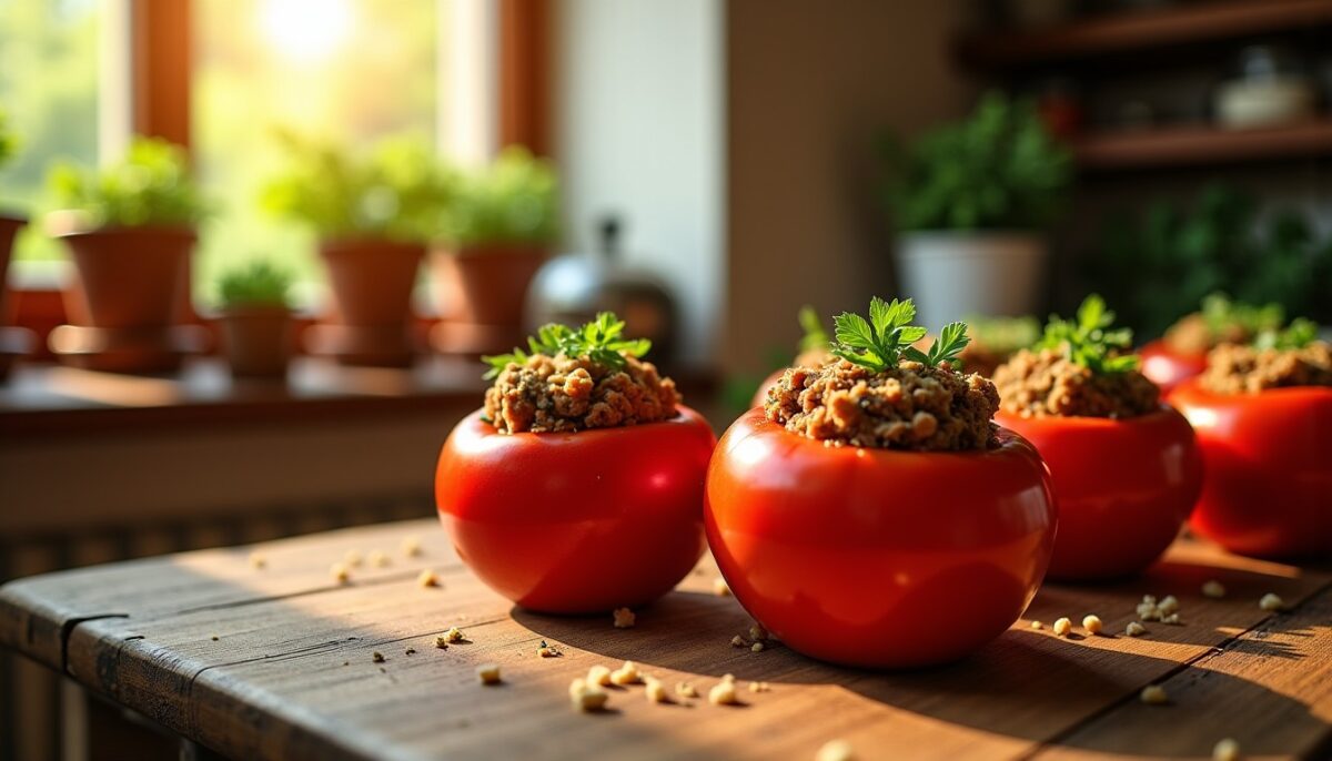 Tomates farcies à la viande : guide essentiel pour maîtriser le temps de cuisson Tomates farcies à la viande : guide essentiel pour maîtriser le temps de cuisson