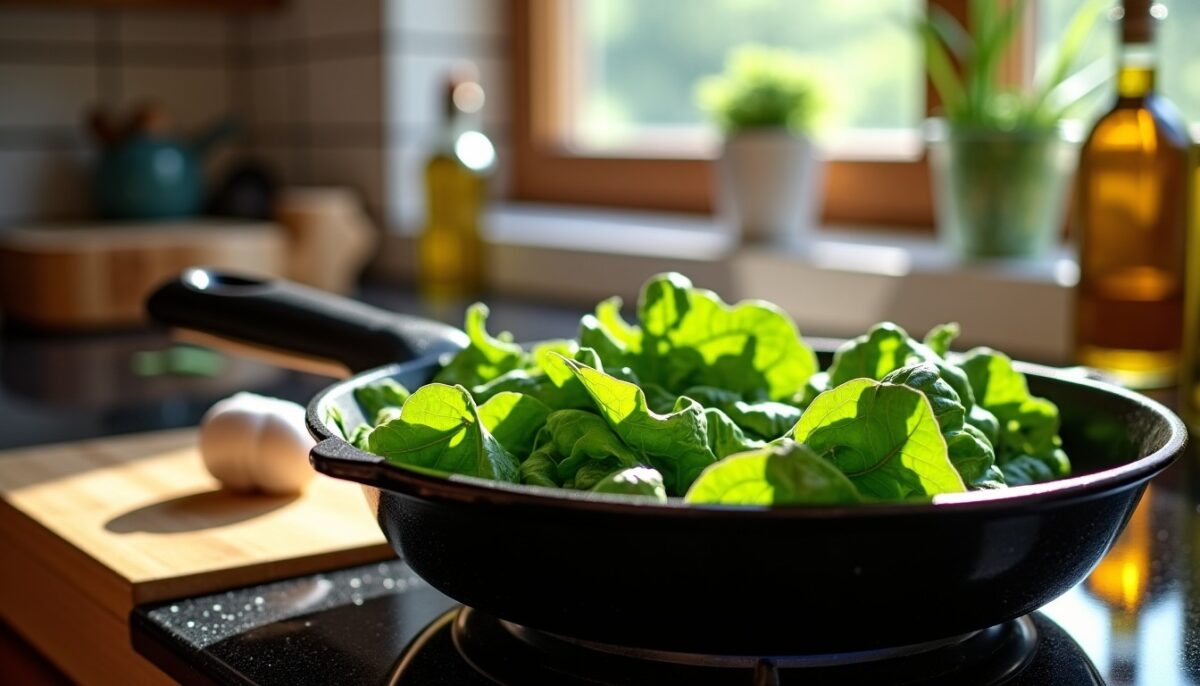Blettes sautées à la poêle : conseils pour des feuilles tendres et pleines de saveurs Blettes sautées à la poêle : conseils pour des feuilles tendres et pleines de saveurs