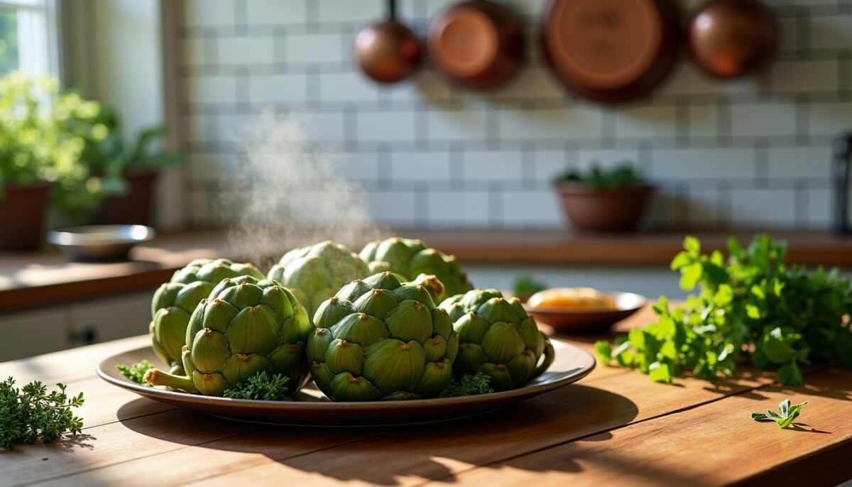 Les clés pour maîtriser la cuisson parfaite des artichauts à la vapeur Les clés pour maîtriser la cuisson parfaite des artichauts à la vapeur
