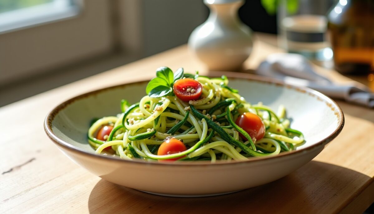 Tagliatelles de courgettes sautées : la recette express pour un plat léger et gourmand