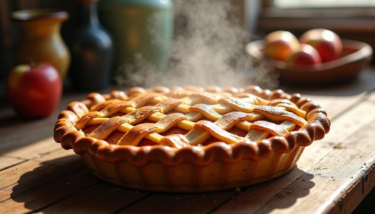 Le secret du temps de cuisson parfait pour une tarte aux pommes gourmande